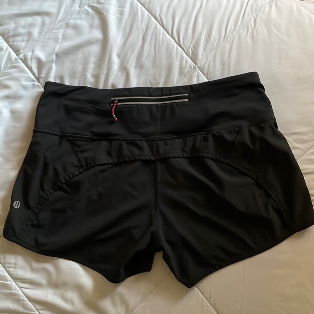 Lululemon Speed Up High Rise Lined Shorts 4” Black